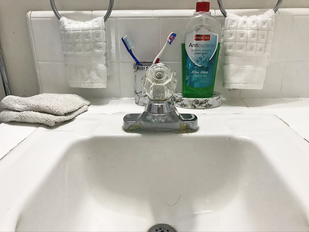 Faucet replace befor